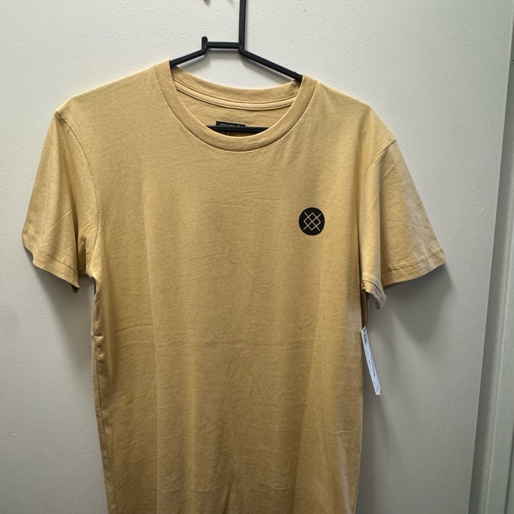 Stance Tan Short Sleeve Tee Casual Cotton